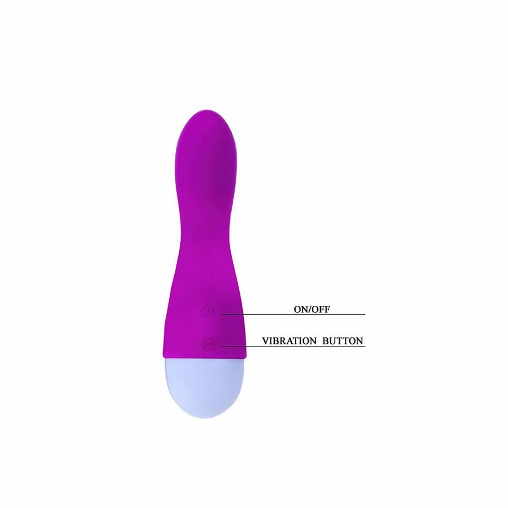 Vibrador Ponto-G com Estimulação de Clitóris Kyle - Pretty Love  - MimoSexy