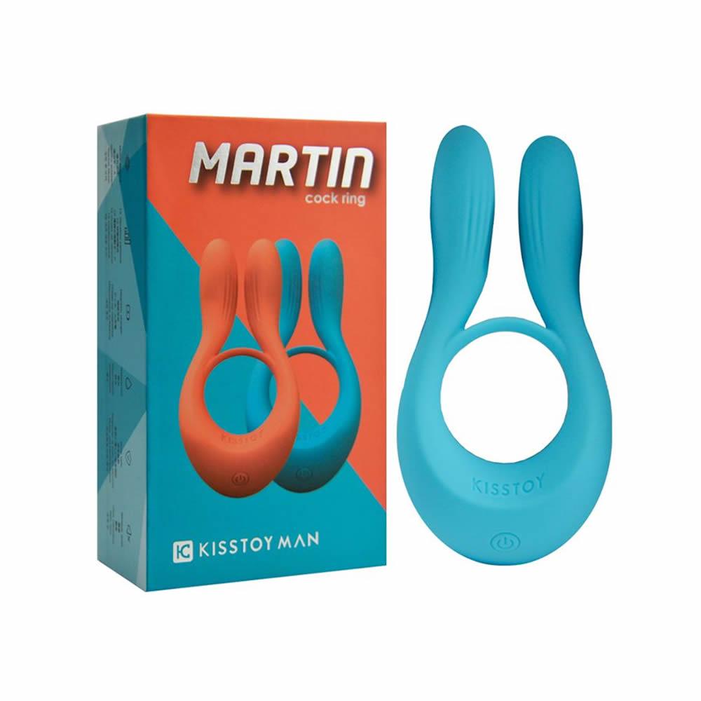 Vibrador Luxo 10 Vibrações Martin Cock Ring Kisstoy Gtoys - MimoSexy