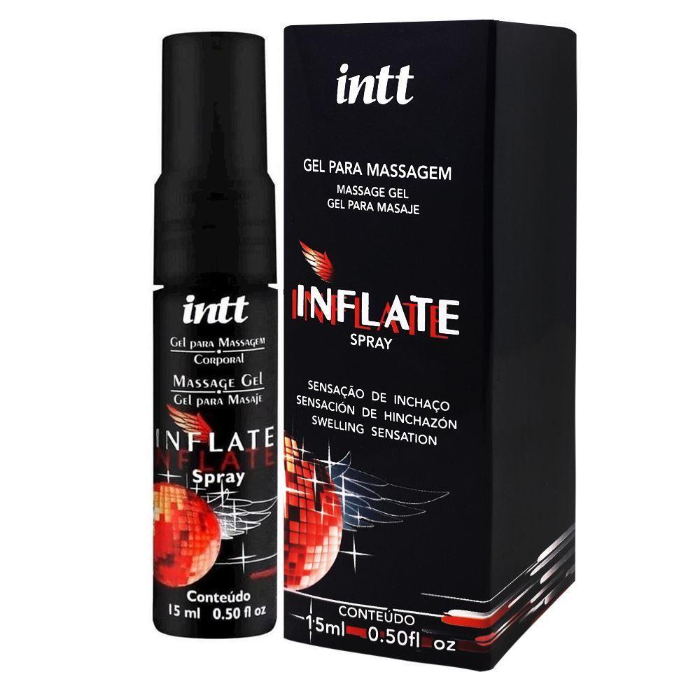 Gel Vasodilatador em Spray INFLATE  15ML INTT