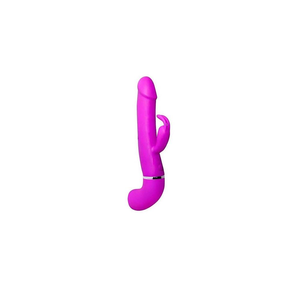 Vibrador Duplo Motor que Ejacula - Recarregável- Pretty Love - MimoSexy