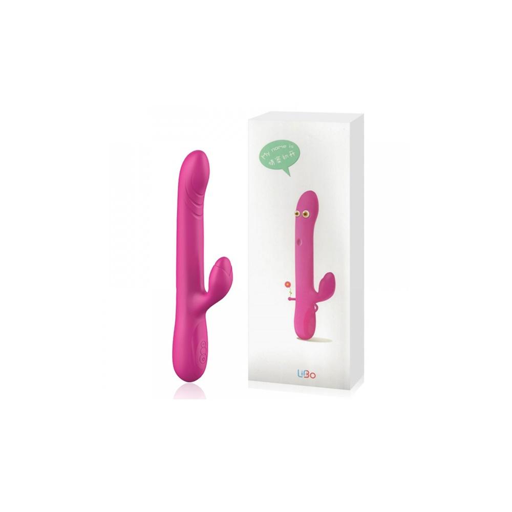 Vibrador Recarregável com 3 Modos de Impulsos e 8 Modos de Vibração - LIBO