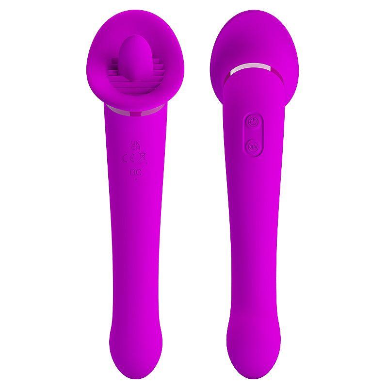 Vibrador de Ponto G e Clitóris - Faust - Pretty Love - MimoSexy