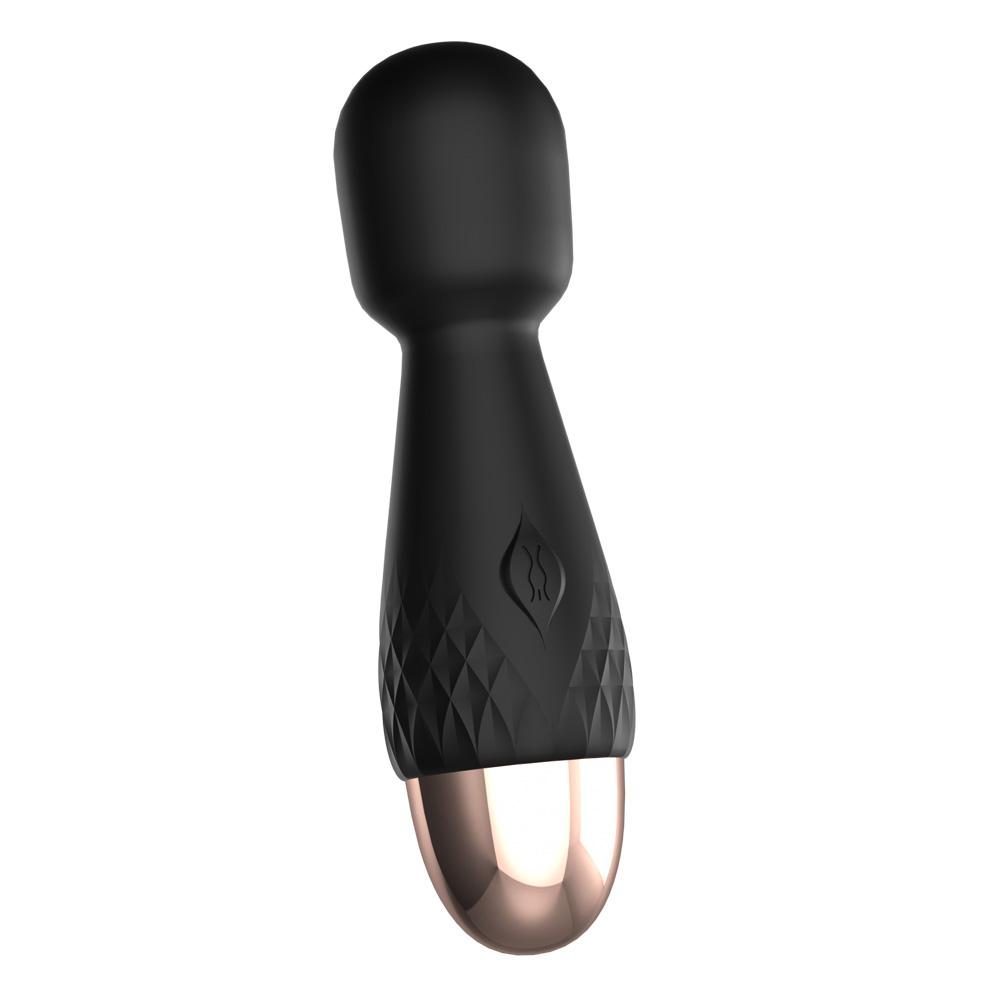 Mini Massageador corporal recarregável, em silicone ABS super macio, possui 10 modos de vibrações - AV024 - LILO - MimoSexy