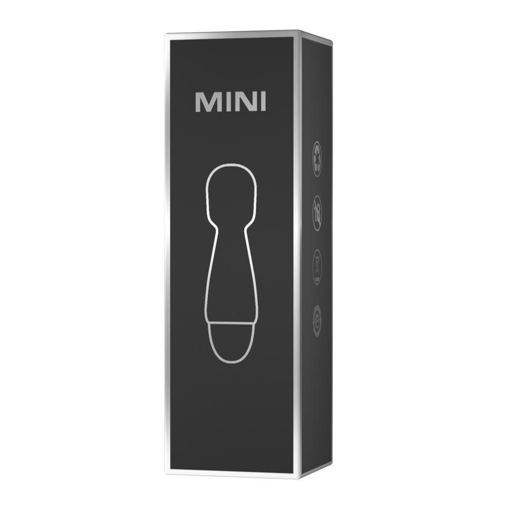 Mini Massageador corporal recarregável, em silicone ABS super macio, possui 10 modos de vibrações - AV024 - LILO - MimoSexy