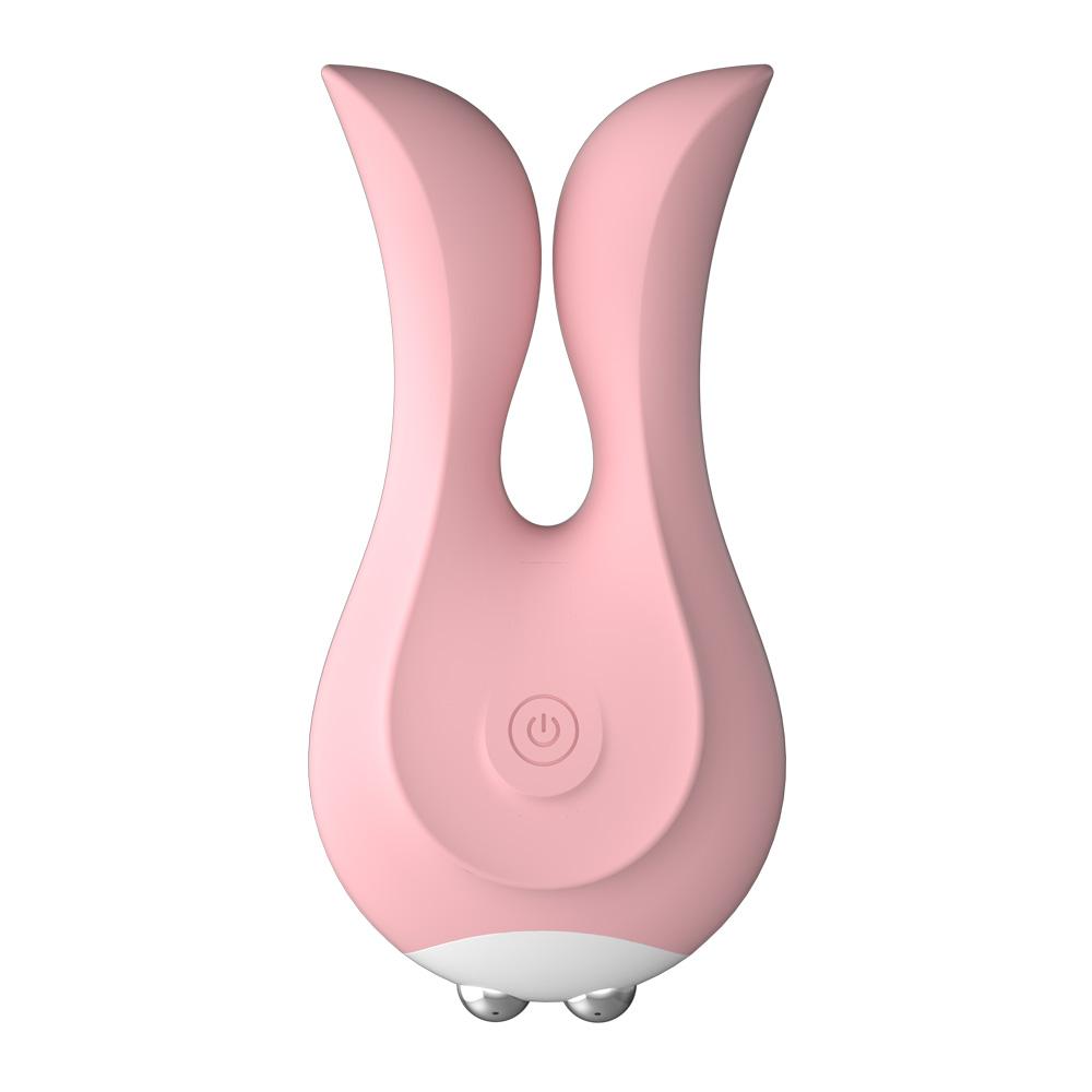 Vibrador feminino, produzido em silicone de alta qualidade, para a estimulação e massagem - VB091A - LILO - MimoSexy