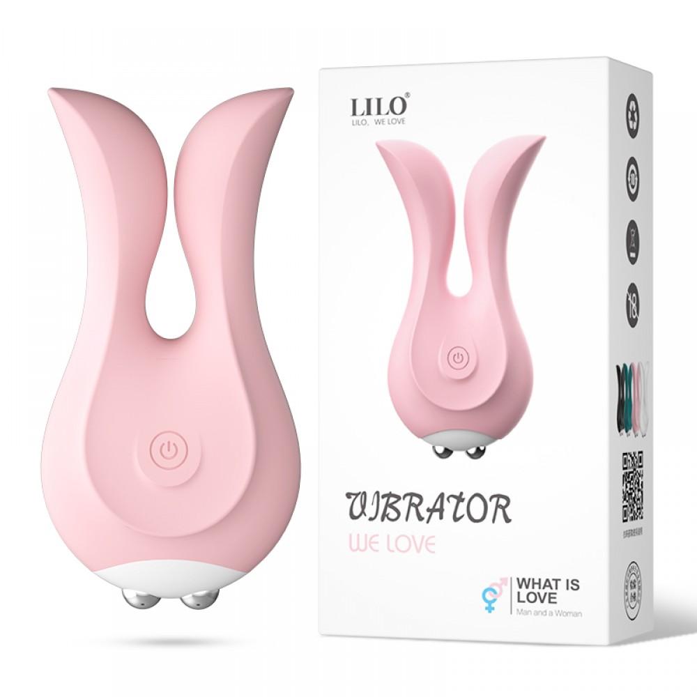 Vibrador feminino, produzido em silicone de alta qualidade, para a  estimulação e massagem - VB091A - LILO - MimoSexy - MimoSexy