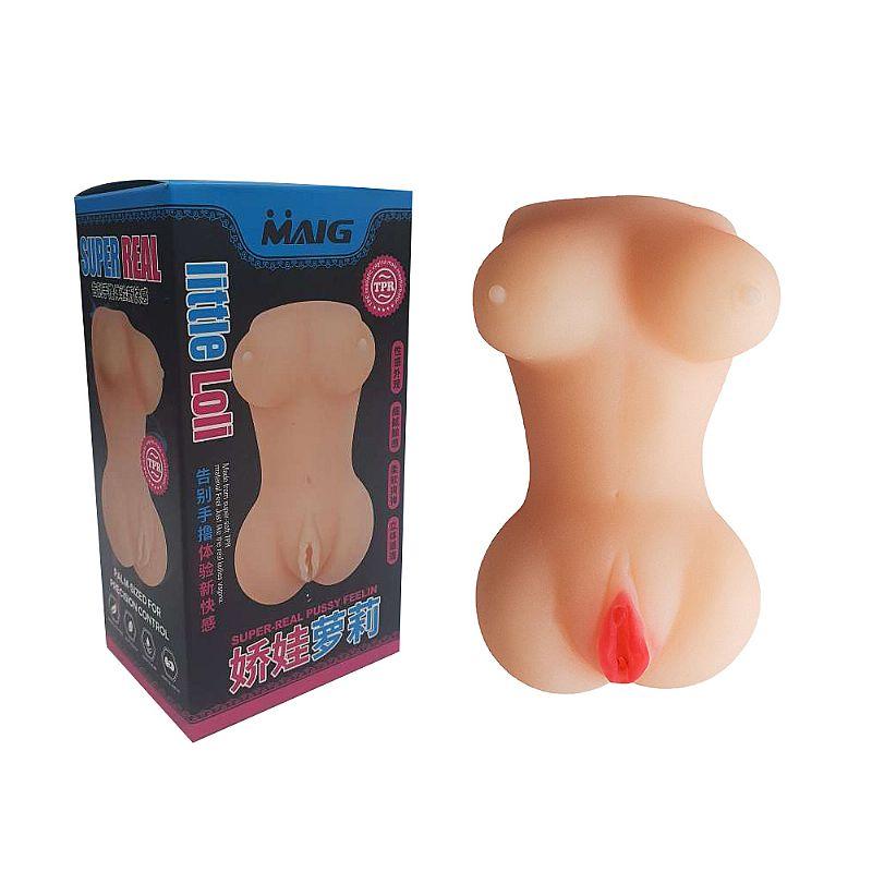 Masturbador Masculino Mini Corpo com Vagina - Maig - 7067 - MimoSexy