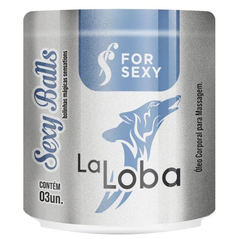 BOLINHAS SEXY BALLS LA LOBA COM 3 UNIDADES FOR SEXY - MimoSexy