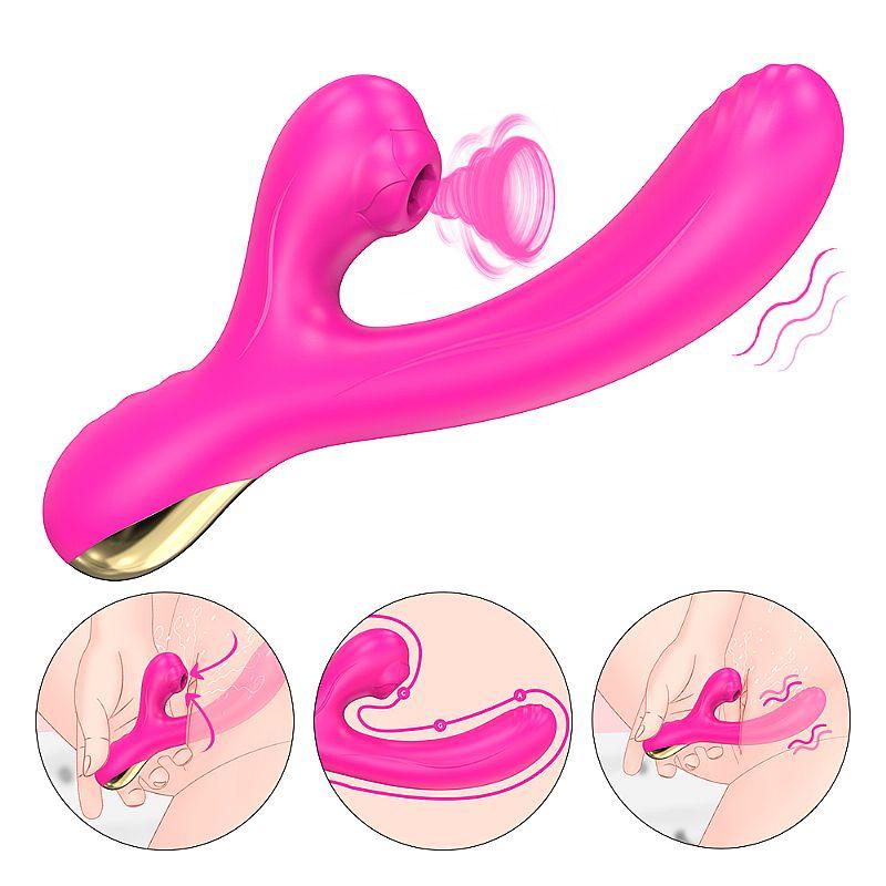 Vibrador de Ponto G e Clitóris - Bertha - S-hande - 7375 - MimoSexy