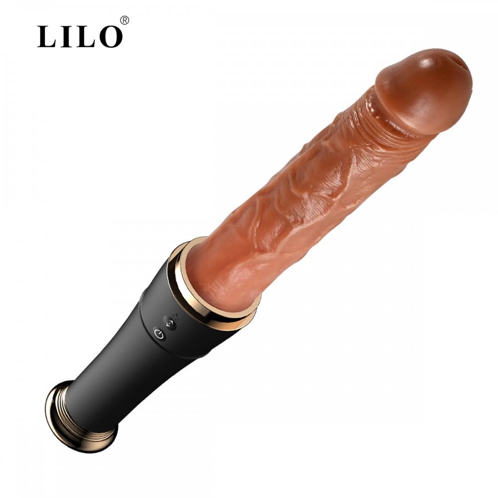 Vibrador 2 em 1 com aquecimento-LILO - PE122 - MimoSexy