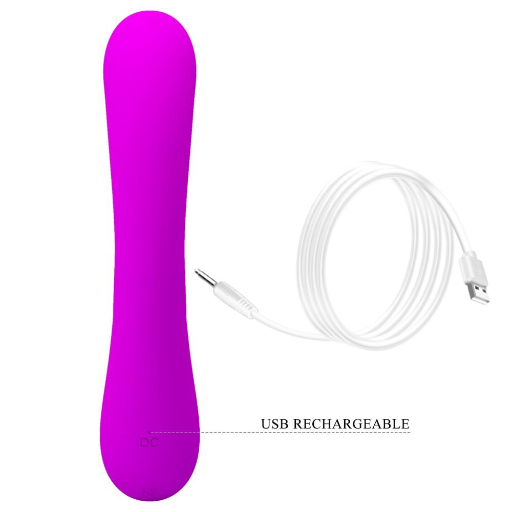 Vibrador de Ponto G e Clitóris com 10 modos de vibração - PG141 - MimoSexy