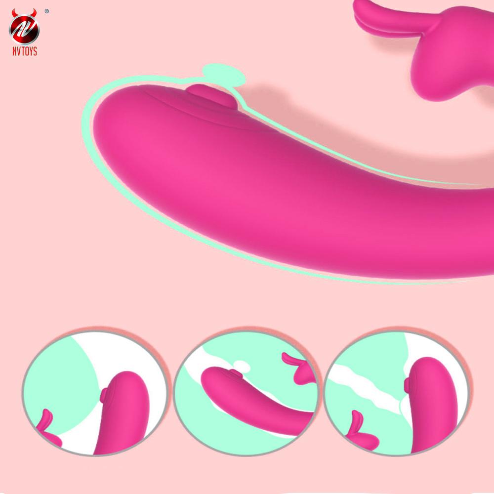 Vibrador de ponto G. Possui 2 motores - VB153 - MimoSexy