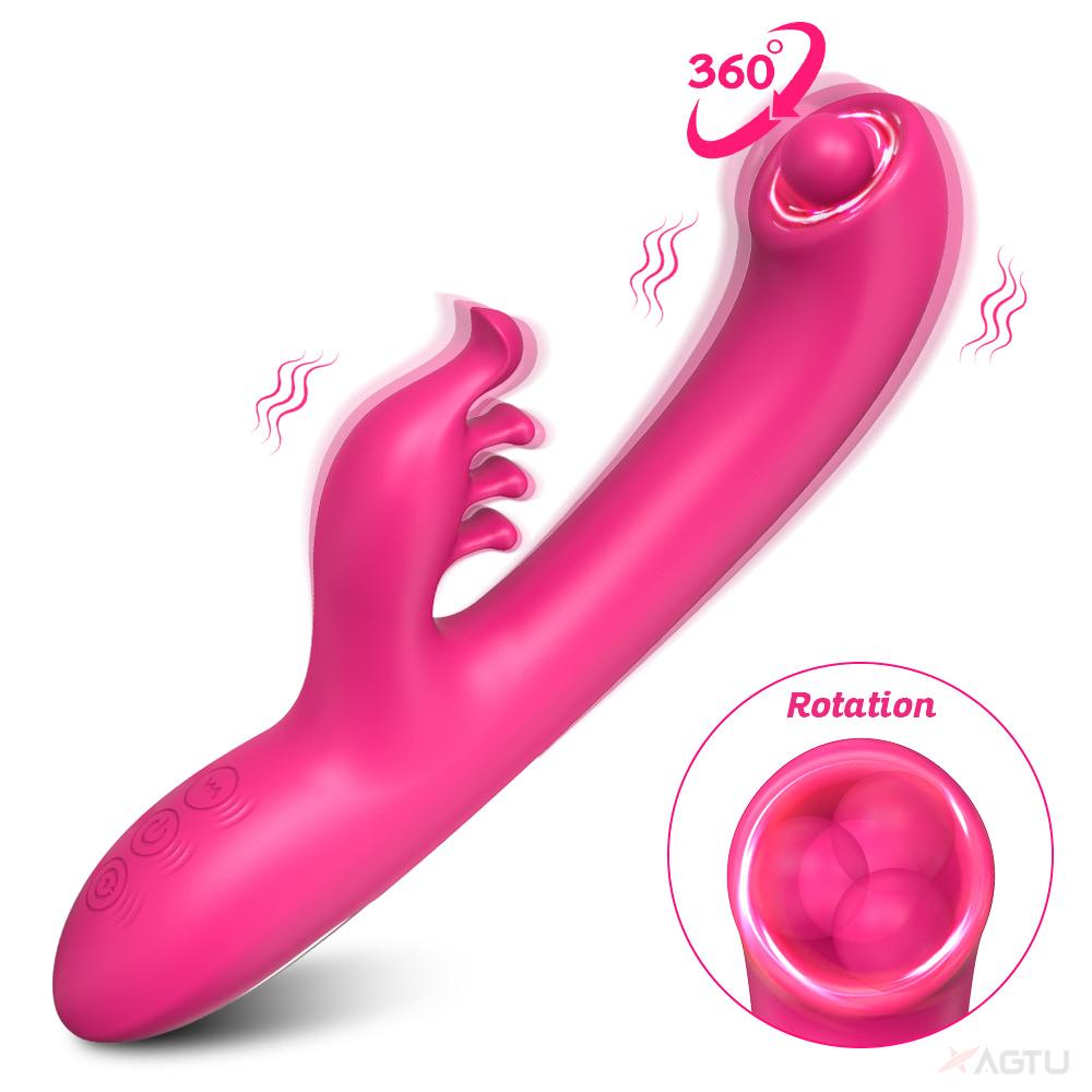 Vibrador Ponto G e estimulador introdutório com bola rotatória de 7 modos de vibração e 10 modos de rotação - YOUVIBE