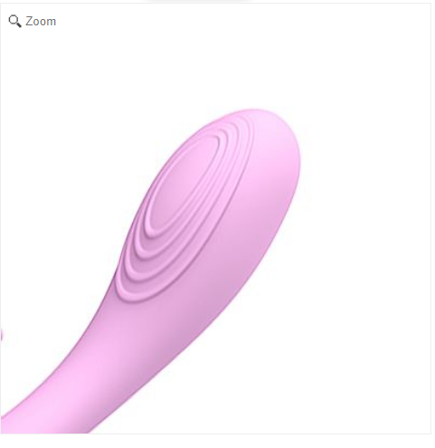 Vibrador de Ponto G e Clitóris com Aquecimento - SI