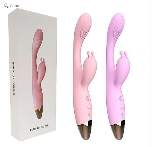 Vibrador de Ponto G e Clitóris com Aquecimento - SI